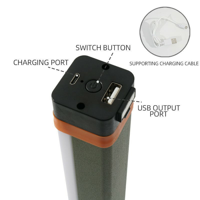 C2 22cm Rechargeable Magnetic Work Light 3.5W LED Camping Light USB Rechargeable Phone Charger C2 22cm Rechargeable Magnetic Work Light 3.5W LED Camping Light USB Rechargeable Phone Charger